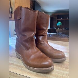 Men's Brown Leather Boots